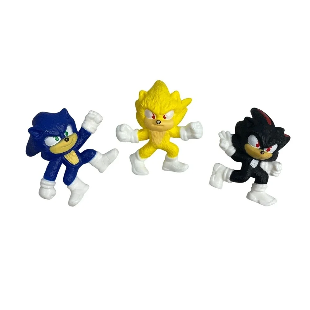 Sonic the Hedgehog Shadow Super Mini Figures Kids Toys Collection Cake Topper